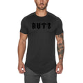 Custom mens fitness sports shirt in cotton spandex blend fabric available in multiple colours