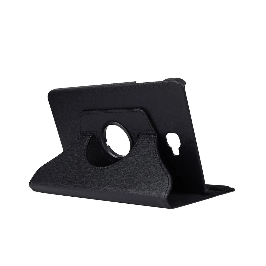 Litchi grain rotating 360 tablet case for Samsung Tab A T580 T585 with built-in bracket stand