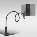 Bedside oversize flat panel phone handset with long flexible arm in various colour options