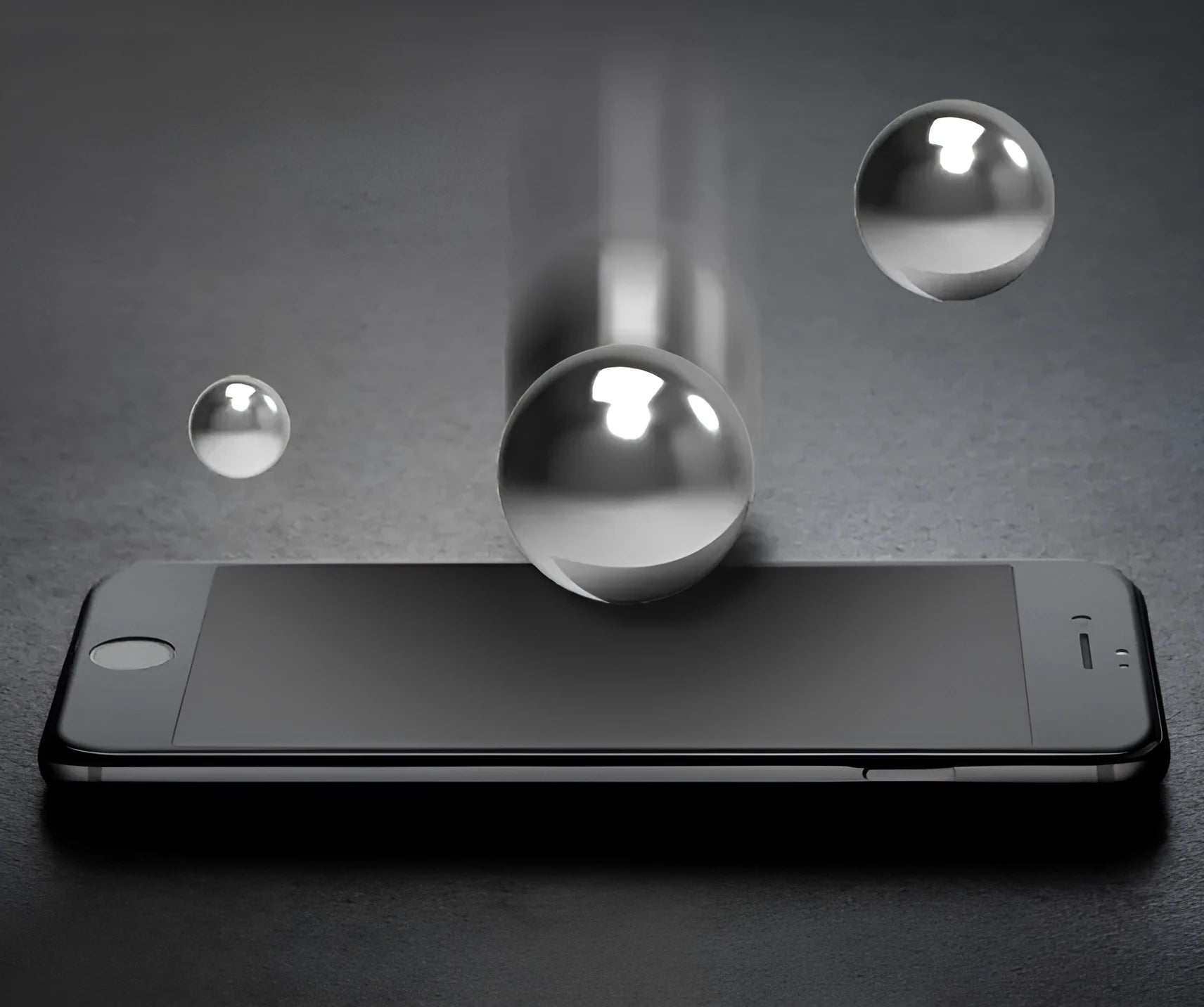 Tempered glass privacy screen protector for iPhone XSMAX with anti reflective coating.