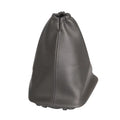 Black genuine leather dust cover for a Toyota Corolla gear shift lever.