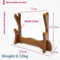 Handmade Chinese style wooden wall bracket available in one, two, three, or four layer options.