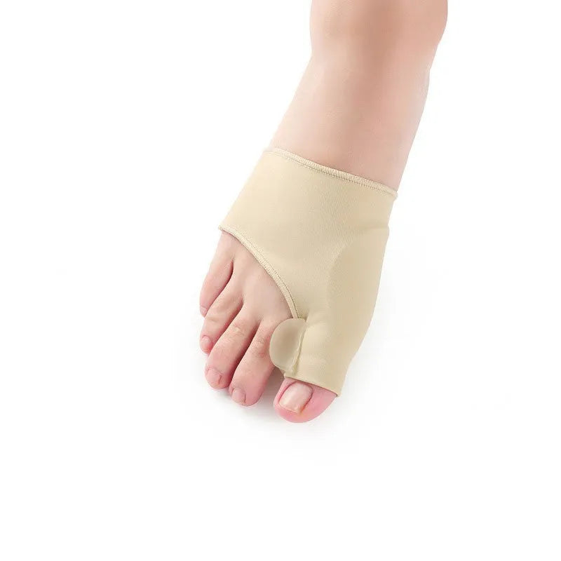Corrective toe socks with silicone gel bunion pad in three sizes S M L