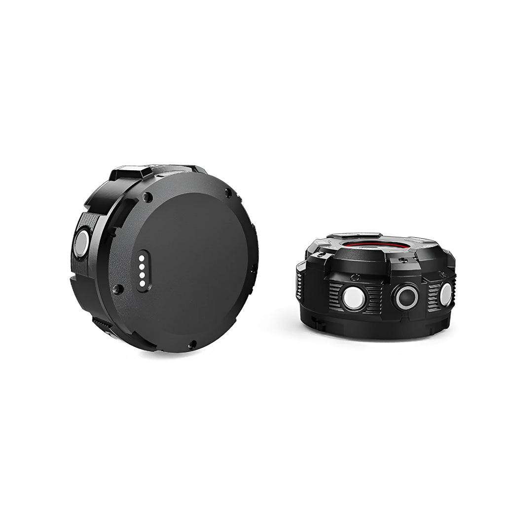 Black waterproof sports digital camera with 8MP resolution and compact design