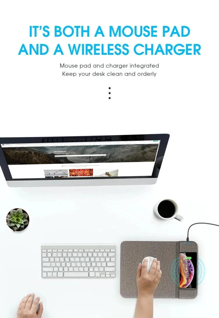 Foldable cloth phone holder with wireless charging capability showing adjustable viewing angles