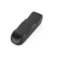 Black Xbox Series X wireless controller dual charging dock with two battery packs on station.