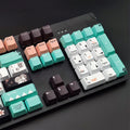 Green Cherry profile mechanical keyboard keycap set with USB interface