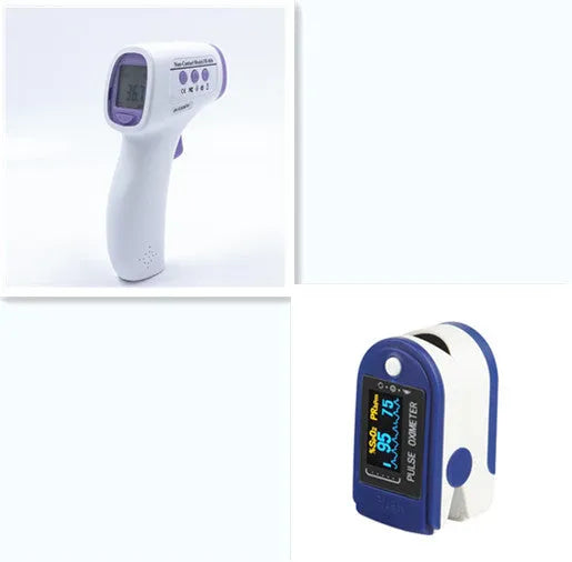 White digital non-contact thermometer for water temperature measurement with electronic display