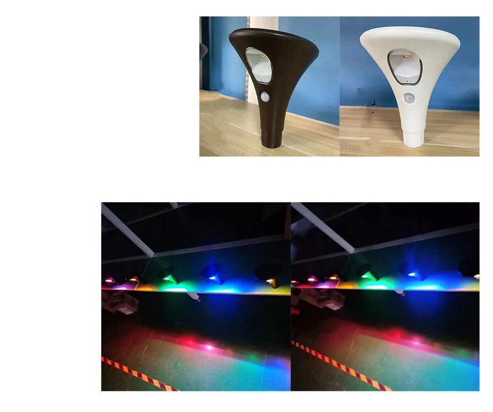 Solar induction ground plug lawn light with IP65 waterproof rating for outdoor garden pathways