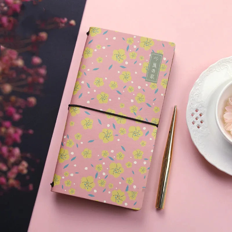 TN hand book notebook with soft cover in simple design