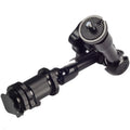 Black 7-inch metal magic friction arm with dual ball heads for DSLR camera accessory mounting