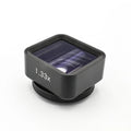 SANYK black mobile phone anamorphic lens with 1.33x magnification for 2.40:1 widescreen video