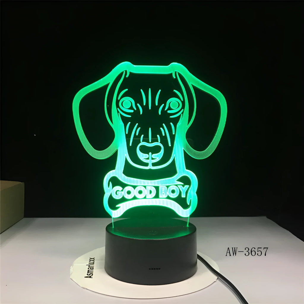 Remote control gradient colour LED table lamp with acrylic shade on black ABS base