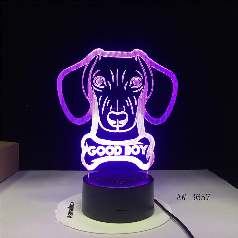 Remote control gradient colour LED table lamp with acrylic shade on black ABS base
