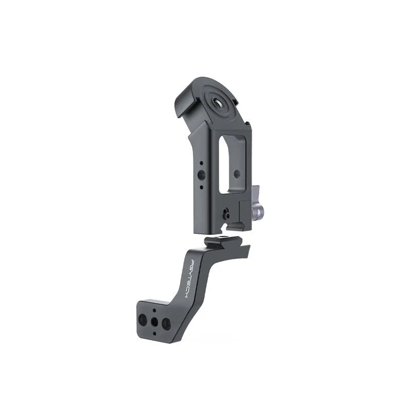 Aluminium alloy PGYTECH mount for DJI Ronin gimbal with cold shoe and 1/4-inch thread accessory interfaces
