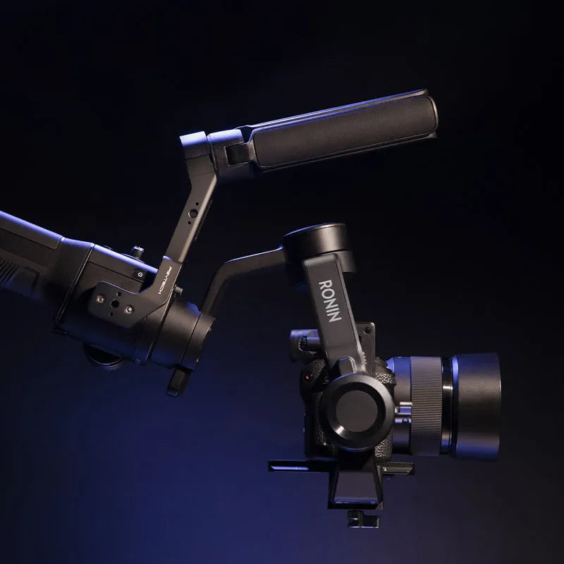 Aluminium alloy PGYTECH mount for DJI Ronin gimbal with cold shoe and 1/4-inch thread accessory interfaces
