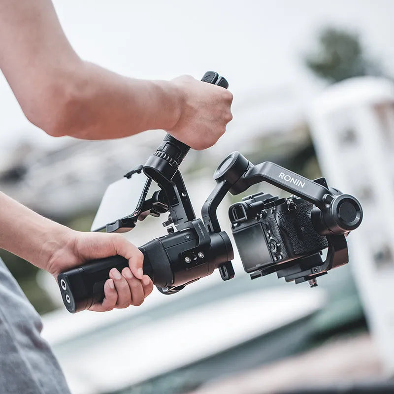 Aluminium alloy PGYTECH mount for DJI Ronin gimbal with cold shoe and 1/4-inch thread accessory interfaces