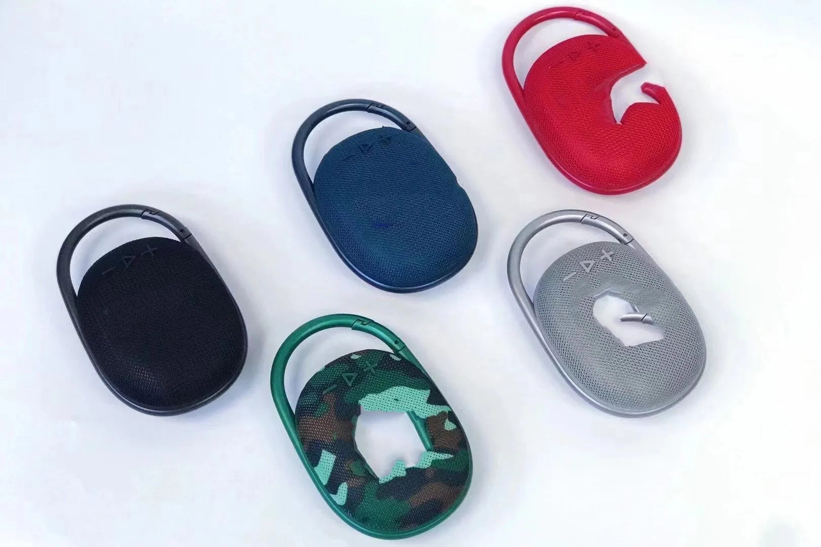 4th generation portable Bluetooth speaker in multiple colour options with USB charging cable