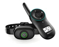 Waterproof dog training collar with rechargeable remote control for bark management