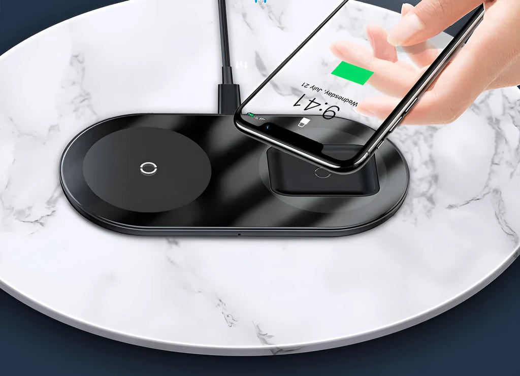 Baseus Minimalist 2-in-1 wireless charger power bank for phones and earbuds