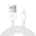 White 20W USB-C fast charger with 1 metre USB-C to Lightning cable for iPhone and iPad