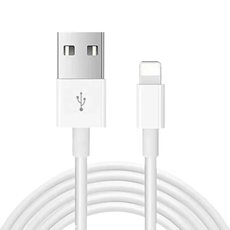 White 20W USB-C fast charger with 1 metre USB-C to Lightning cable for iPhone and iPad