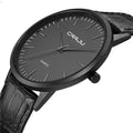 Casual men's and women's quartz watch with alloy case, plexiglass mirror, and a metal mesh strap.