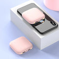 Mini 20000mAh power bank with LED flashlight in compact plastic case