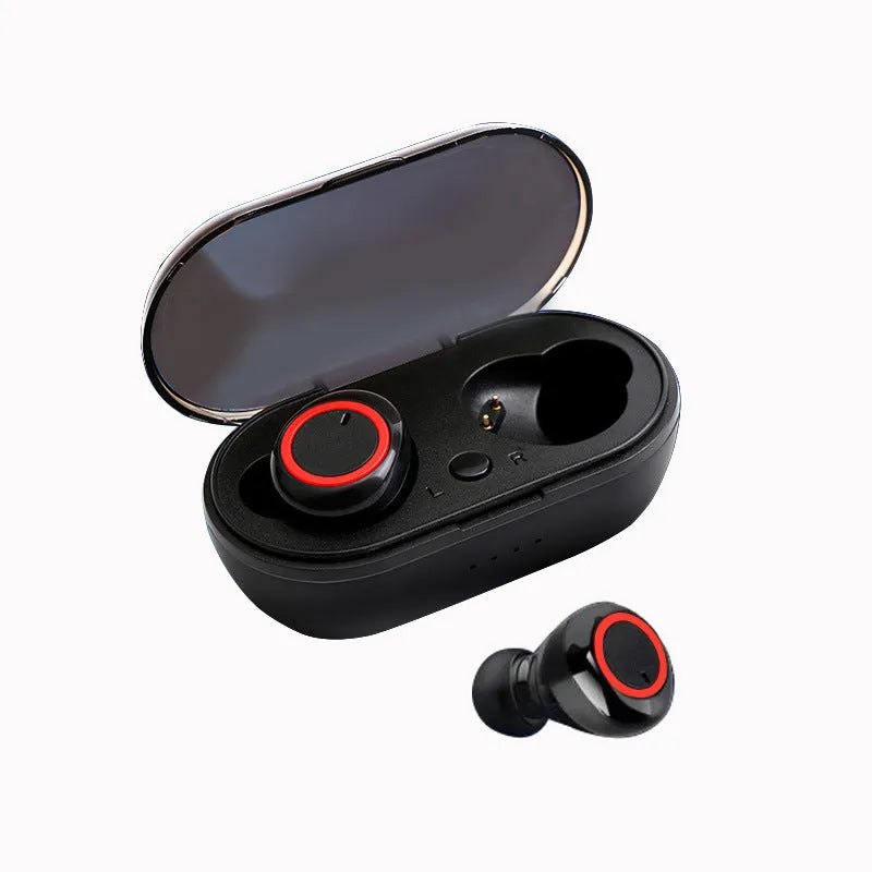 Wireless Bluetooth TWS stereo headset in multiple colour options including black, white, and mixed combinations