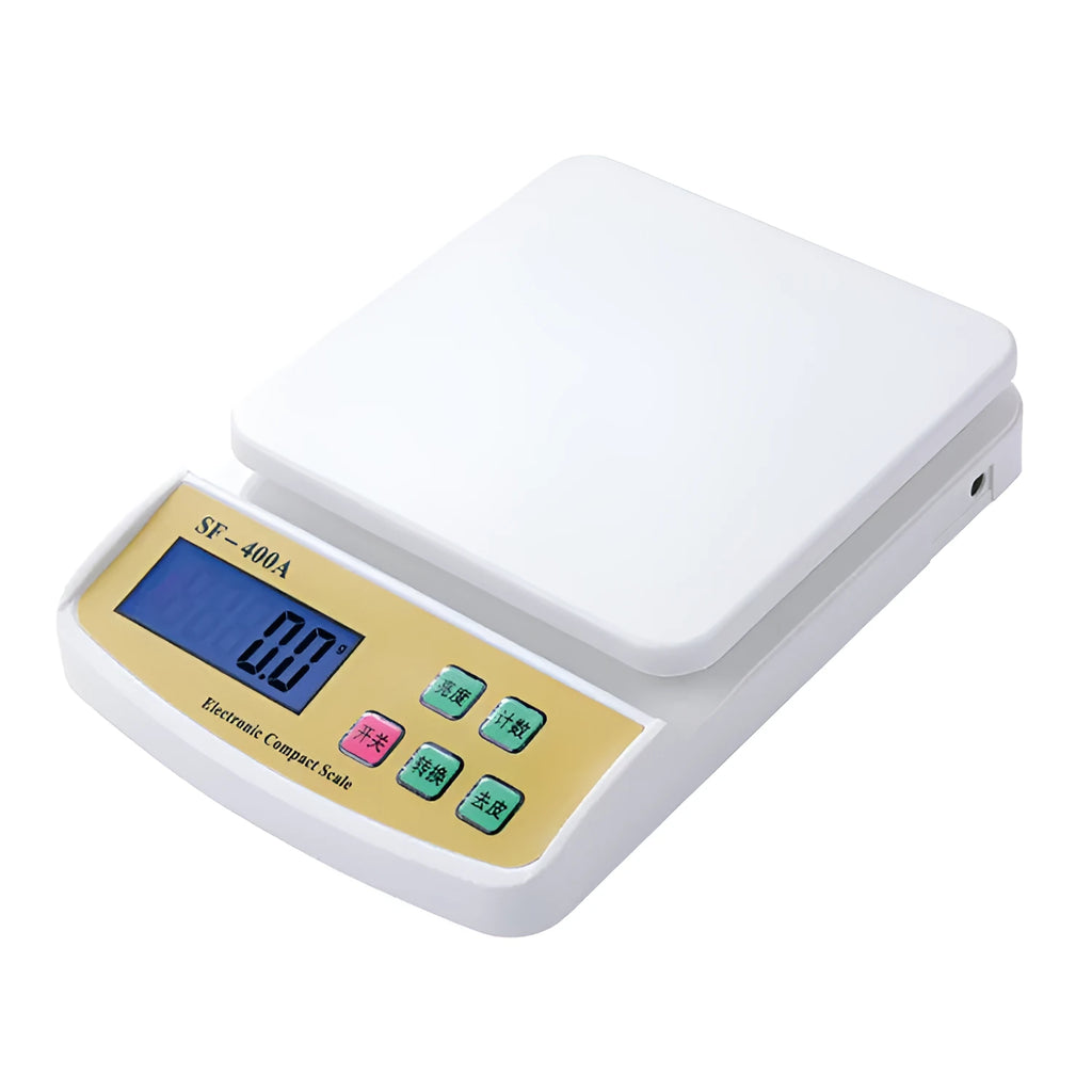 SF-400A electronic kitchen scale with digital display for food measurement