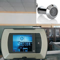 LCD digital door peephole monitor with indoor display and outdoor camera unit