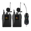 Little Bee X3 black wireless lavalier microphone with clip for content creation
