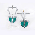 Korean dental articulator with three adjustment mechanisms for laboratory use