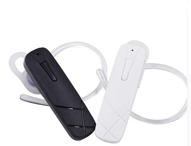 Black and white Bluetooth V4.1 wireless earphones with earplug design