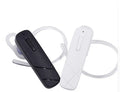 Black and white Bluetooth V4.1 wireless earphones with earplug design
