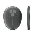 Black magnetic wireless charger with Type-C cable for cross-border electronic devices