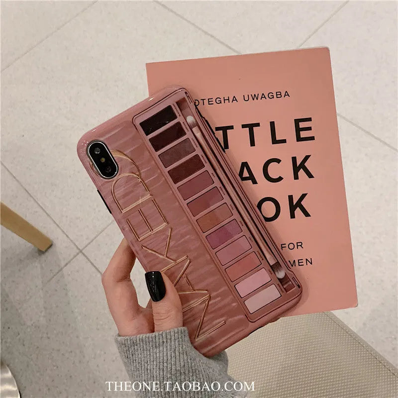 Silicone phone case for iPhone in flesh colour and grey colour options.