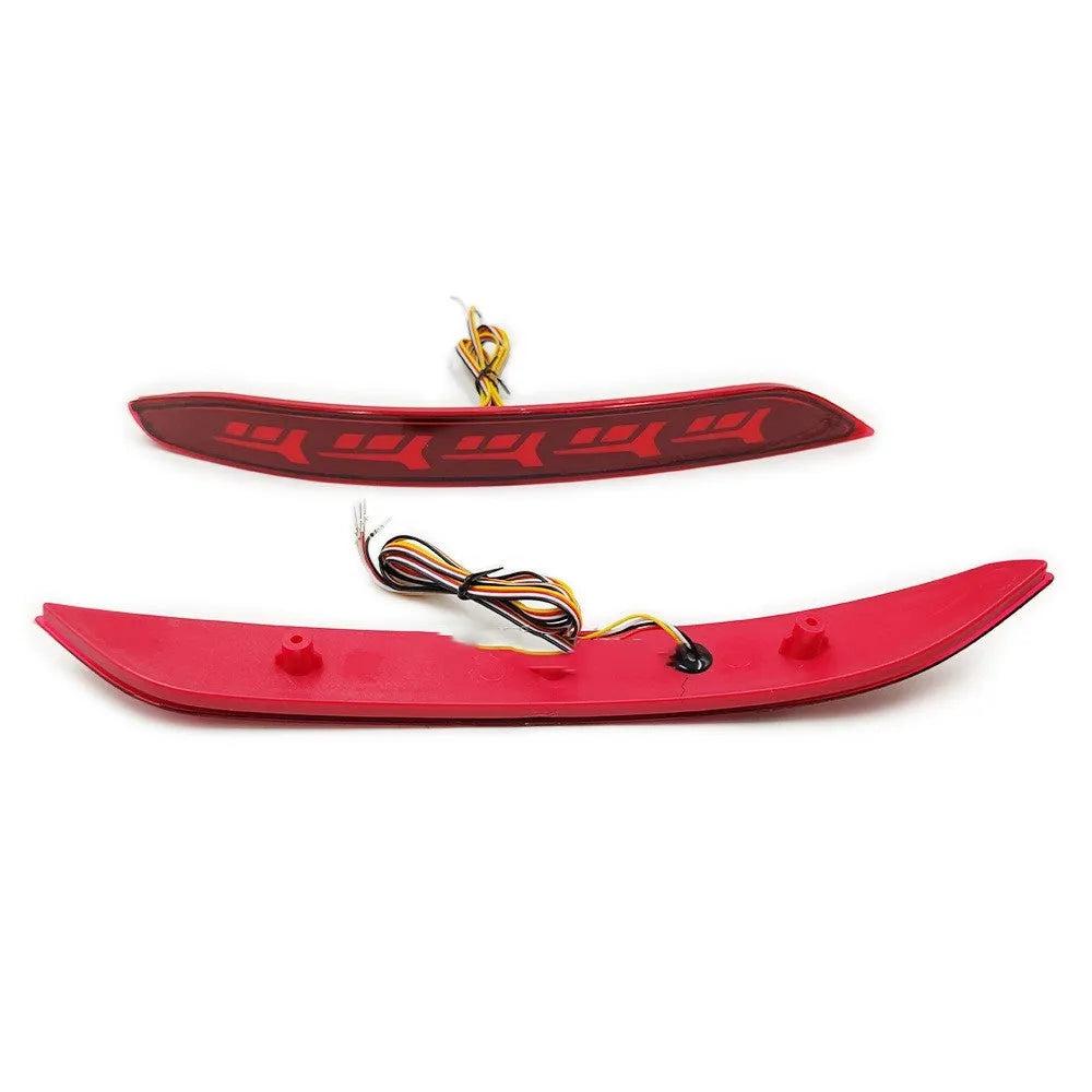 Volkswagen Sagitar water flow bumper light with scan flowing water LED steering brake effects