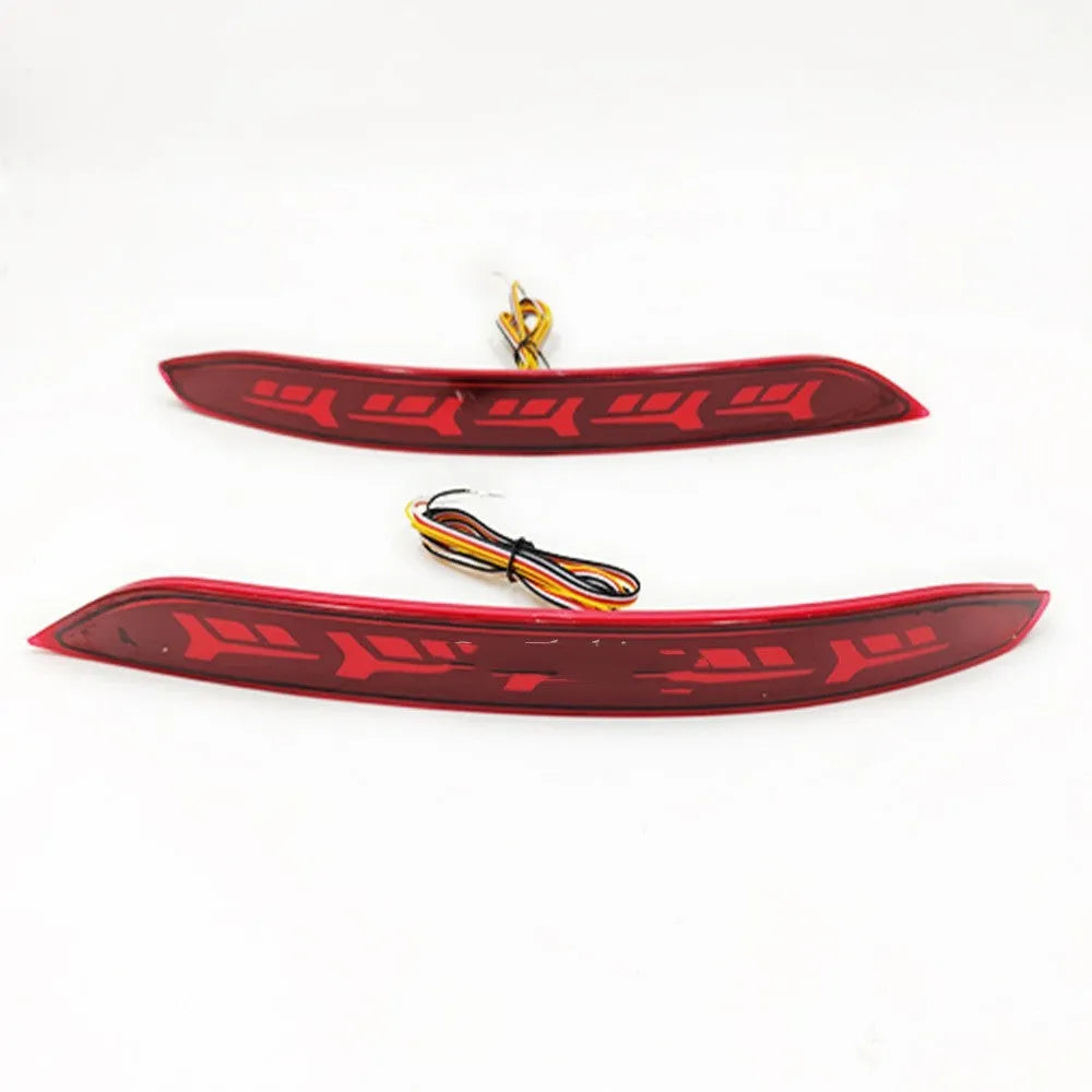 Volkswagen Sagitar water flow bumper light with scan flowing water LED steering brake effects
