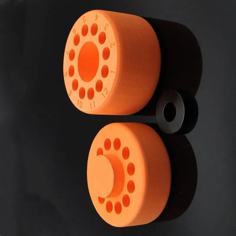 Orange metal iron block with blue plastic cover process cooling box for gradient freezing freezer cell recovery