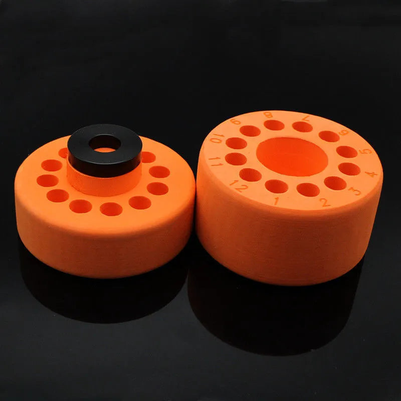 Orange metal iron block with blue plastic cover process cooling box for gradient freezing freezer cell recovery