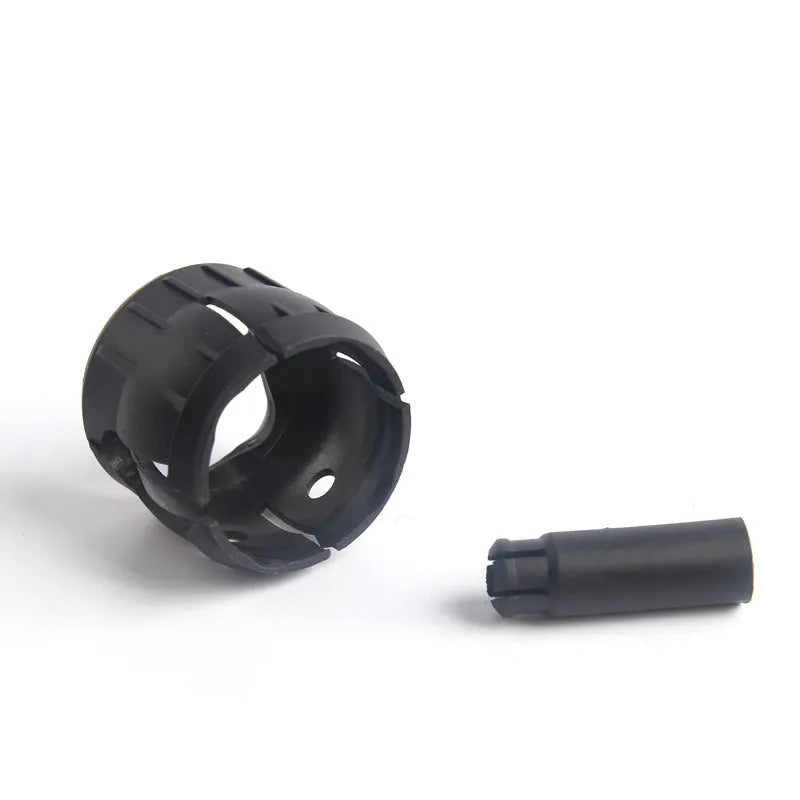 Black plastic gear lever cover accessory set for Vauxhall Opel Saifeili car interior