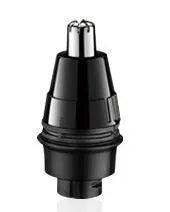 5-in-1 multifunctional electric shaver black gold with floating blades, rechargeable, IPX7 waterproof