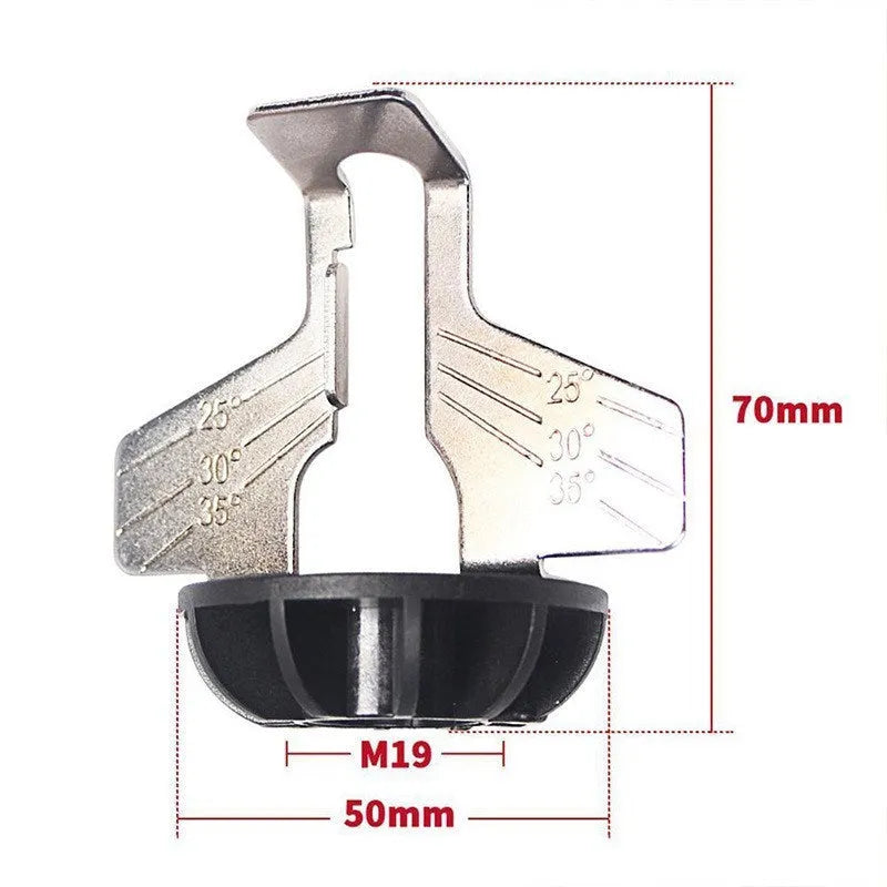Silver metal electric chain grinding machine with 20mm blade for chainsaw sharpening