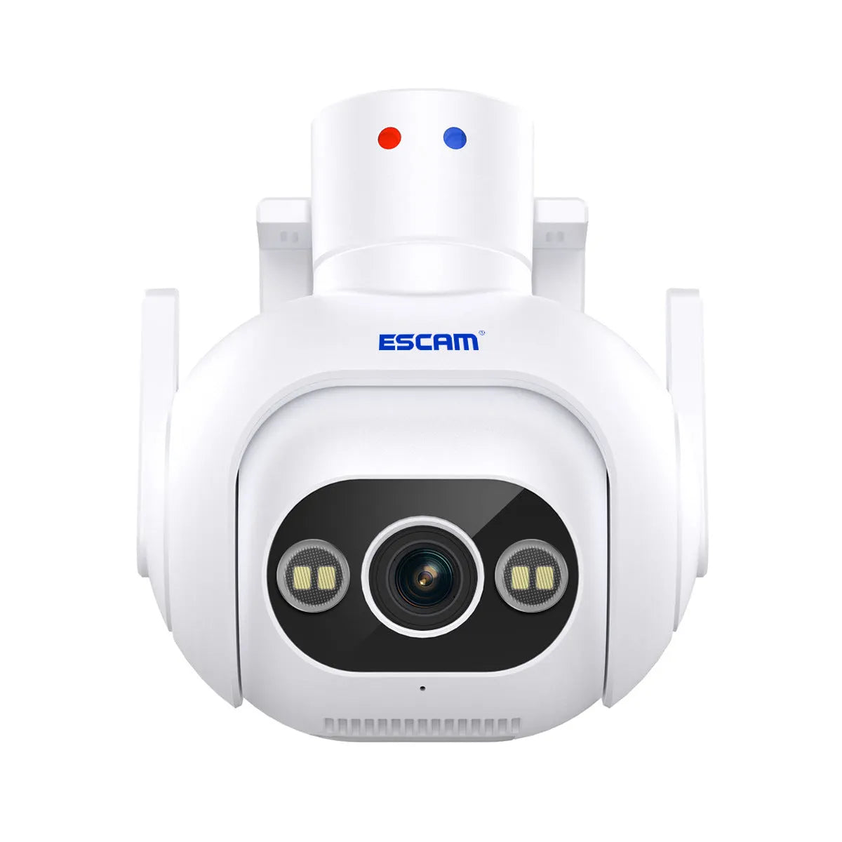 4MP smart colour night vision security camera with IP66 rating for wall mounting outdoors or indoors.