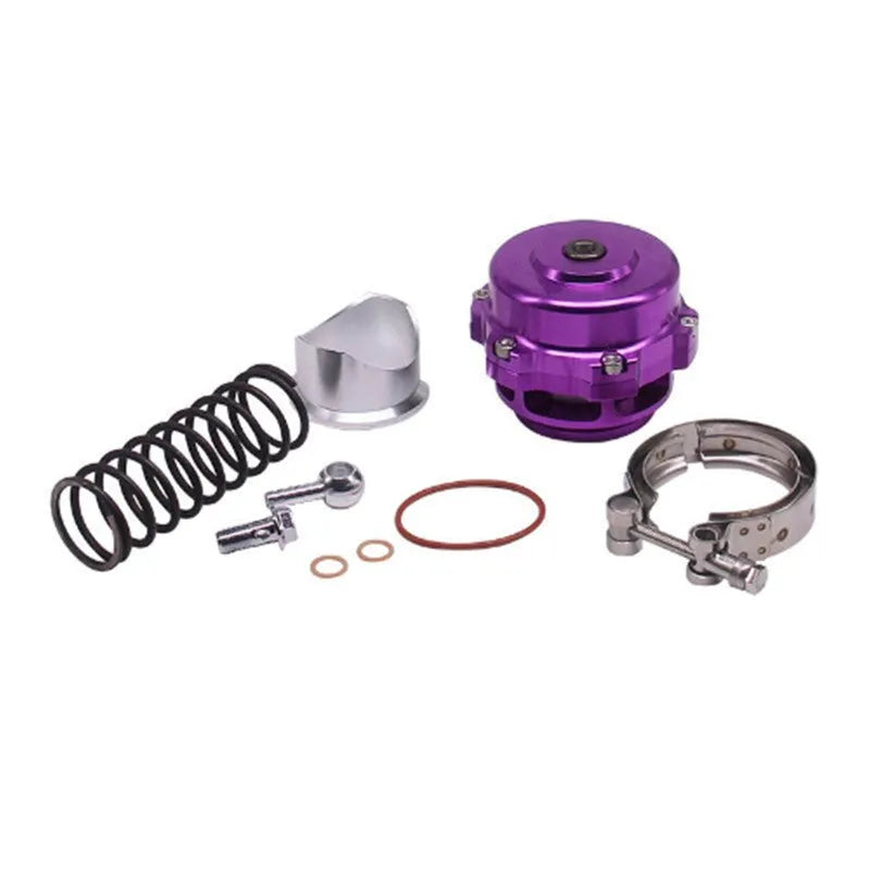 50mm aluminum alloy automotive blowdown valve retrofit kit in six colour options