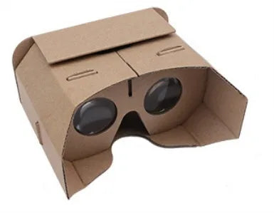 Carton virtual reality glasses for smartphones with 4 to 6 inch screens