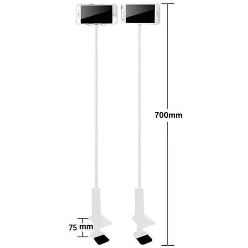 Black flexible mount holder holding tablet with adjustable arm and suction base