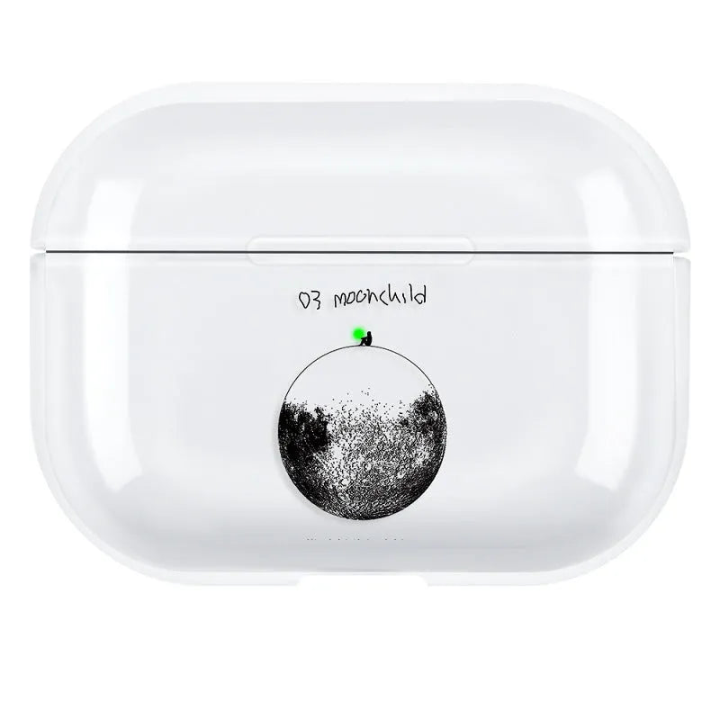 AirPods Pro 3 protective back cover case shell in solid colour