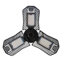 Waterproof industrial foldable garage LED lamp with die-cast aluminium housing on a workbench